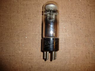 1 Engraved Base Zenith 6t5 Radio Eye Tube Type 6t5 For Walton Radio