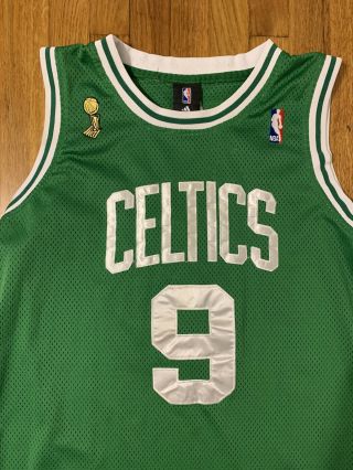 Rajon Rondo Boston Celtics Green Adidas Jersey Large 50
