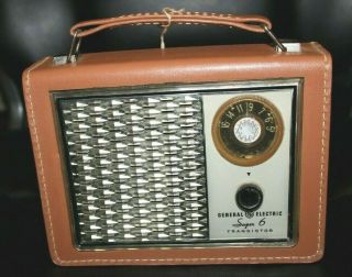 General Electric Am Portable Radio 6 Transistor
