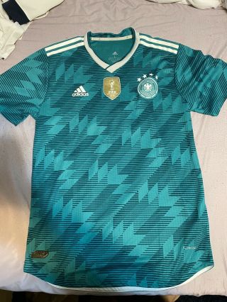 Germany Player Issue Away Jersey 2018 Sz L