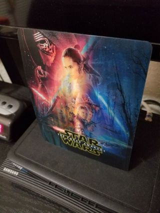 Star Wars The Force Awakens 3d Lenticular Magnet For Steelbook Blu Ray Disc