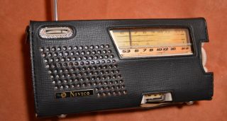 Jvc Nivico 10ta - 1s 1960 3 Band 10 Transistor Radio Am Sw1 Sw2