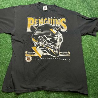 Vintage Pittsburgh Penguins T Shirt Size Xl