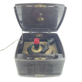 Vintage Rca Victor 45 Rpm Record Player Model 45 - Ey - 3 For Repair