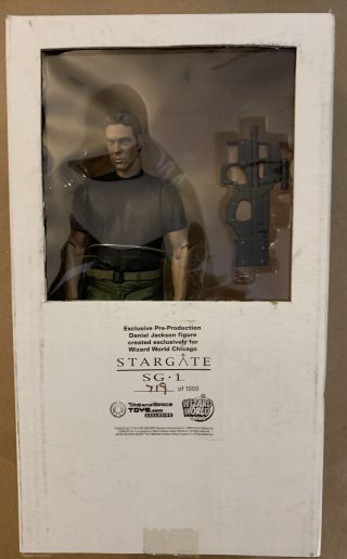 Stargate Sg - 1 Daniel Jackson Exclusive Preproduction Figure 719/2000 Misb