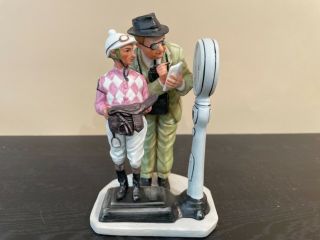 Norman Rockwell - Saturday Evening Post - “the Weigh - In” Gorham Figurine
