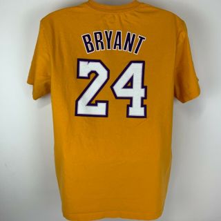 Kobe Bryant La Lakers Xl T Shirt Nba Basketball Los Angeles Adidas 24 Jersey Tee