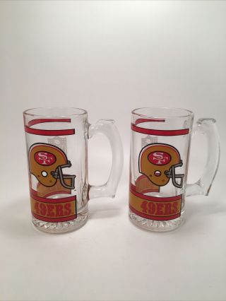 Vintage Football San Francisco 49ers Forty Niners Nfl Sport Mobil Drinking Mug