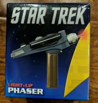 Star Trek Light Up Phaser With Booklet