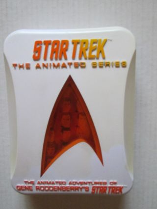 Star Trek:the Animated Series 4 - Dvd Set In A Plastic Case