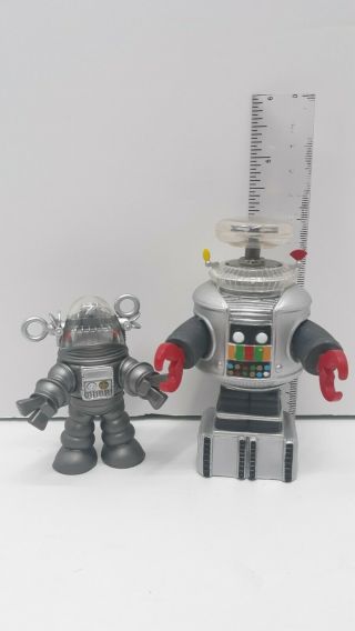 Lost In Space / Forbidden Planet - B - 9 And Robby The Robot - Minatures