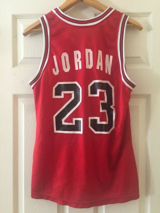 Authentic Vintage Champion Chicago Bulls 23 Michael Jordan Jersey Size 40