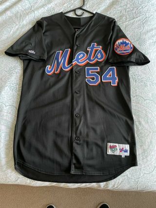 York Mets Al Jackson Authentic Team Issued Batting Practice Jersey Size 44