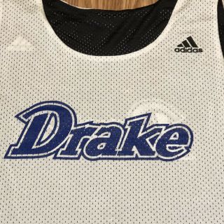 Drake University Basketball Jersey Adult 2xl Ncaa College Adidas Bulldogs Iowa