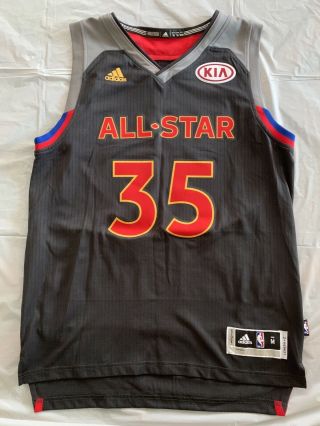 Adidas Golden State Warriors Kevin Durant Nba All Star Jersey Sz M Medium Kd