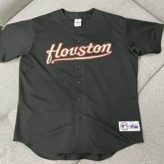 Vintage Houston Astros Majestic Black Jersey Mens Xl Mlb