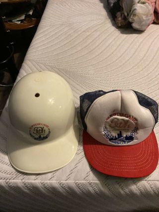 50th Anniversary All Star Game White Sox Hat And Hard Hat
