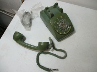 Vintage Stromberg Green Desk Phone Complete