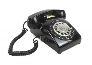 Vtg Bell Western Electric 500 Dm Bell System Black Rotary Phone Telephone