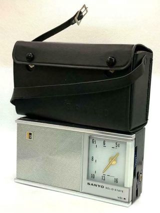 Vintage Sanyo Transistor Radio 6C - 11 1958 ' Rare Boxed Never been 2