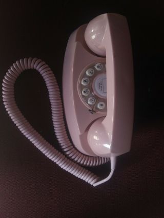 2007 Crosley Cr - 59 Pink Princess Phone Mock Rotary Push Button Vintage Now