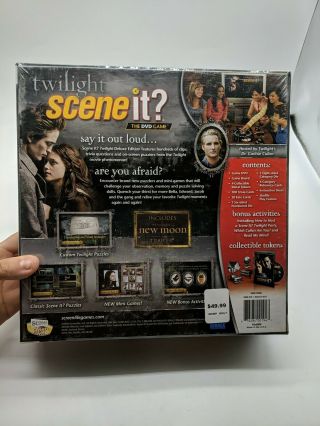 Scene It Twilight Deluxe DVD Game board game 2