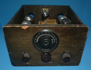 Magnavox D Drawer Chassis Tube Radio For Models 10,  25,  And 75 C 1925
