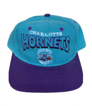 Vintage The Game Limited Edition Charlotte Hornets Mens Snapback Hat Nba 90s