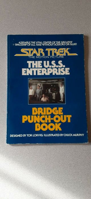 - Star Trek The Motion Picture The U.  S.  S.  Enterprise Bridge Punch - Out Book