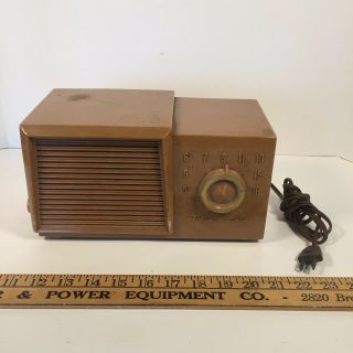Montgomery Ward Airline Tube Radio Gse 1622a - Marbled Finish - Parts Of Repair