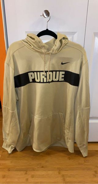 Nike Purdue Sweatshirt - Gold - Xl