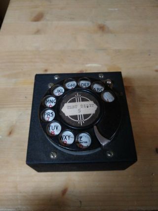 Automatic Electric Company Telephone Test Set Rotary Dial