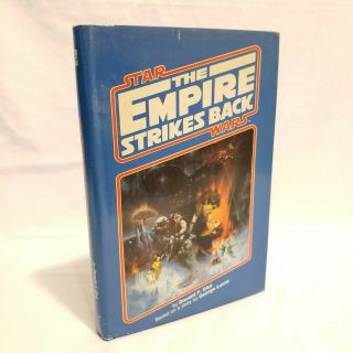 Star Wars: The Empire Strikes Back (1980,  Del Ray Hardcover Book Club,  W/ Dj)