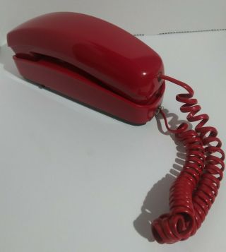 Vintage Southwestern Bell Hac Fc2556 Freedom Phone Wall Red -