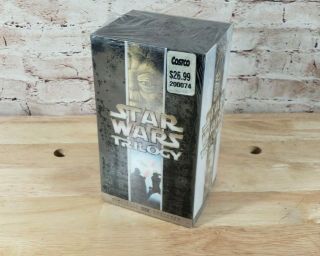 Star Wars Vhs Trilogy Lucas Films 2000 Costco Edition Thx