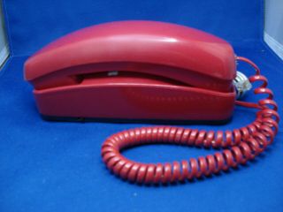 Vintage Southwestern Bell Hac Fc2556 Freedom Phone Wall Red - Rare