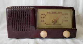 Vintage Ge Tube Radio Model 400 -