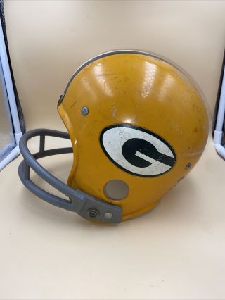 Vintage Green Bay Packers Rawlings Football Helmet Youth Kids Hnfl Medium