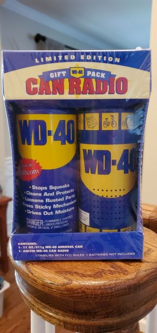 Limited Edition Wd - 40 Gift Pack Transistor Radio Unoped Box