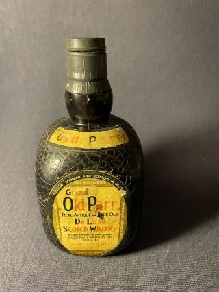 Grand Old Parr Scotch Whisky Bottle Radio,  Vintage (1960 