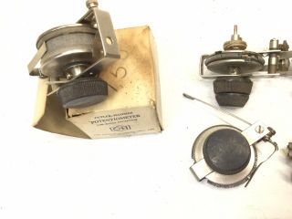 SIX (6) Cutler Hammer Radio Potentiometer Antique Tube Radio Part 2