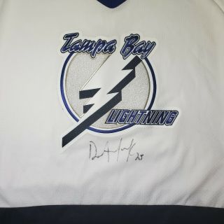 Ccm Tampa Bay Lightning Hockey Nhl Jersey Away Dave Andreychuk Signed