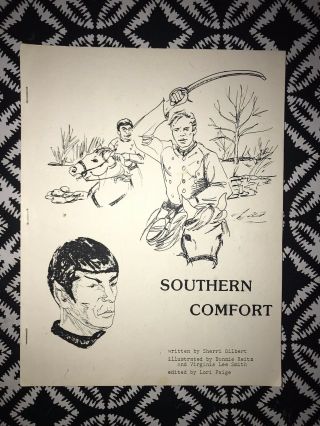 Star Trek Tos Fanzine " Southern Comfort” By Sherri Gilbert 1982