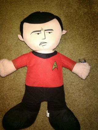 Star Trek 18 " Scotty Plush Stuffed Doll Toy With Tag