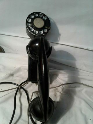 Vintage/antique Western Electric F1w Handset/g1 Wall Mount Dial Rotary Phone Usa