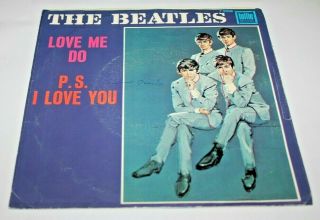 The Beatles - Love Me Do & P.  S.  I Love You - Tollie Records - 7 "