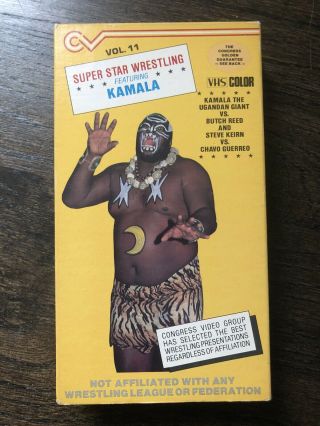 Star Wrestling Volume 11 Kamala Wwf Butch Reed Chavo Guerrero Steve Keirn