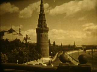 16mm Soviete Educational Documentary " Moscow Kremlin " Film B/w Movie Vintage