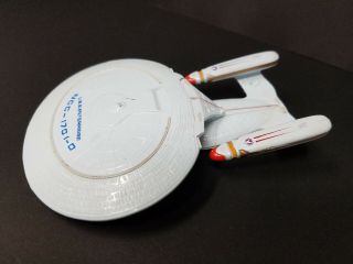 Vintage 1987 Star Trek Next Generation Uss Enterprise Ncc - 1701 - D Diecast Metal