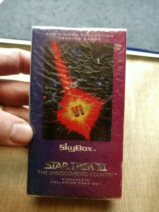 Star Trek Vi The Undiscovered Country Complete Set Of Trading Cards 1994